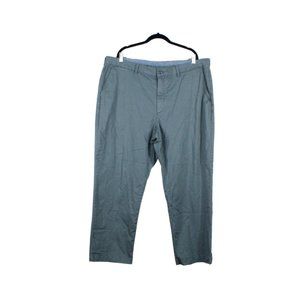 LL Bean Lakewashed Stretch Classic Fit Straight Leg Khakis Pants 42